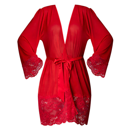 MAGIC SILK - SUGAR HIGH 3 4 SLEEVE ROBE