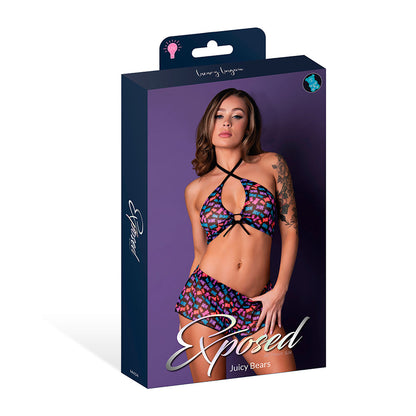 MAGIC SILK - HAZY DAYZ HALTER TOP & HOT SHORT SET GUMMY BEARS