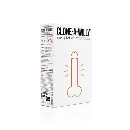 CLONE-A-WILLY - PLUS WITH BALLS MEDIUM SKIN TONE