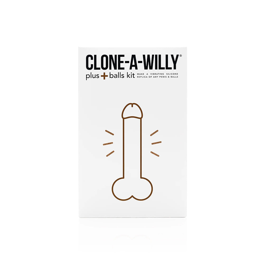 CLONE-A-WILLY - PLUS WITH BALLS DEEP SKIN TONE