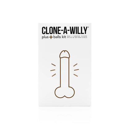 CLONE-A-WILLY - PLUS WITH BALLS DEEP SKIN TONE