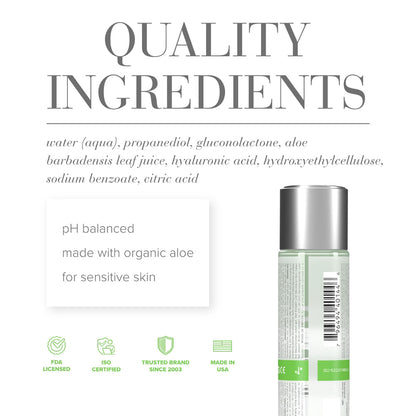SYSTEM JO - JO ALOE WATER-BASED LUBRICANT ORIGINAL 8 OZ.
