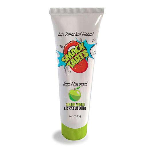 LITTLE GENIE - SMACK TARTS LICKABLE SOUR GREEN APPLE LUBE 4 OZ.