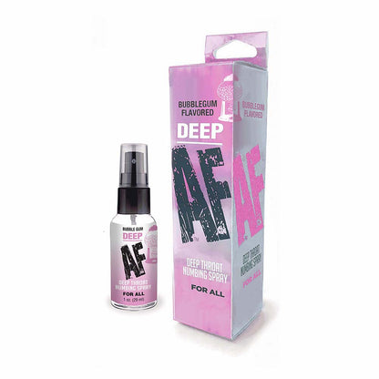 LITTLE GENIE - DEEP AF NUMBING DEEP THROAT SPRAY BUBBLEGUM 1 OZ.