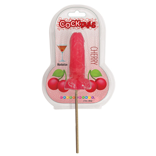 LITTLE GENIE - COCKTAIL 3D CHERRY LOLLIPOPS