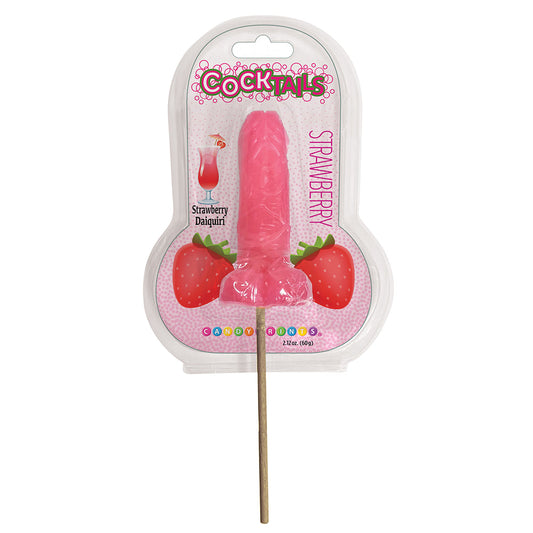 LITTLE GENIE - COCKTAIL 3D LOLLIPOPS STRAWBERRY