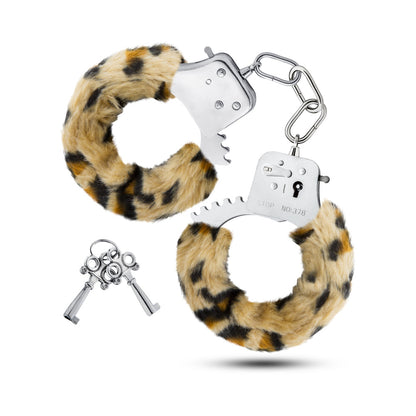 BLUSH - TEMPTASIA BEGINNER CUFFS LEOPARD