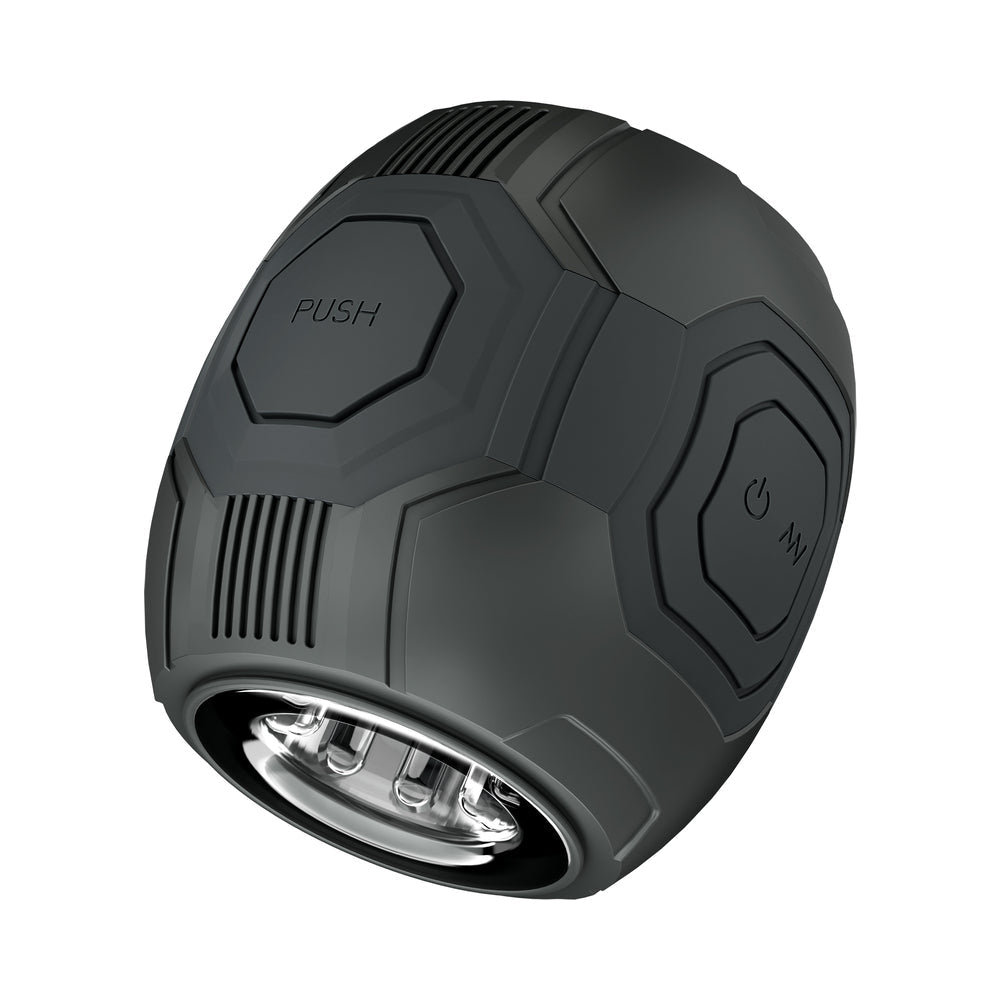 BLUSH - M FOR MEN DOME X VIBRATING MASTURBATOR BLACK
