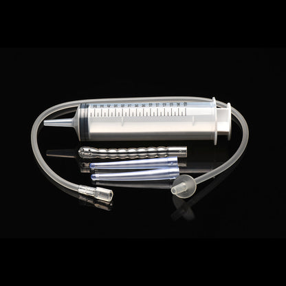 XR BRANDS - CLEANSTREAM ENEMA SYRINGE WITH ATTACHMENTS