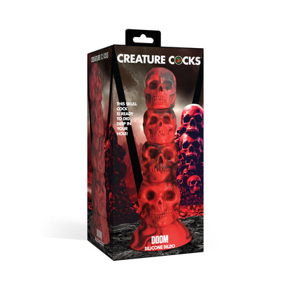 XR BRANDS - DILDO DE SILICONE CREATURE COCKS DOOM