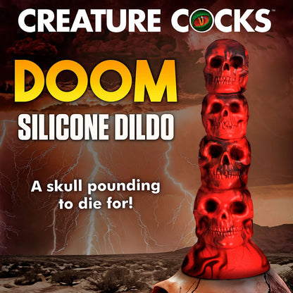 XR BRANDS - DILDO DE SILICONE CREATURE COCKS DOOM