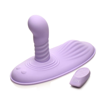 XR BRANDS - INMI THRUST 'N' GRIND THRUSTING & VIBRATING WITH REMOTE SILICONE GRINDER
