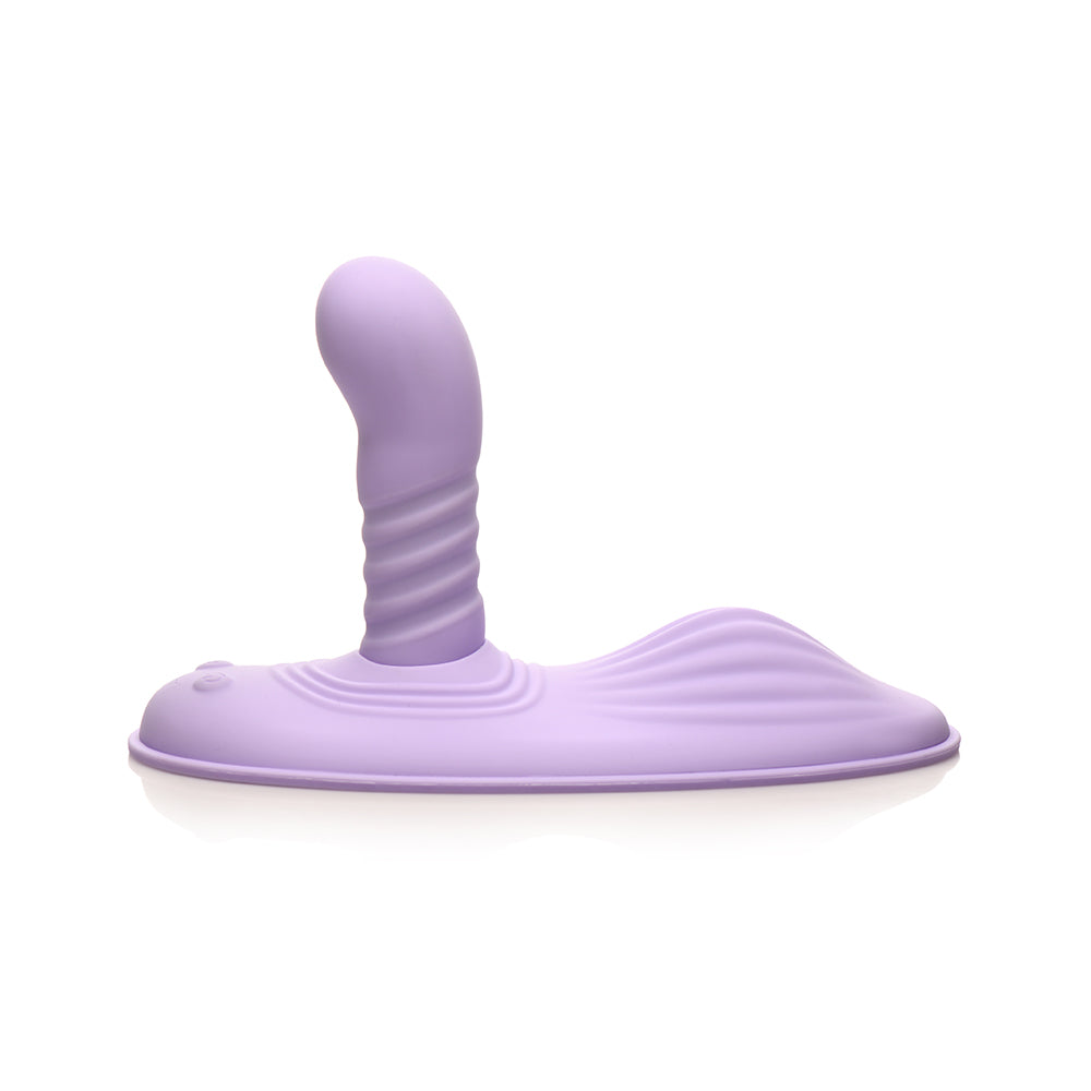 XR BRANDS - INMI THRUST 'N' GRIND THRUSTING & VIBRATING WITH REMOTE SILICONE GRINDER