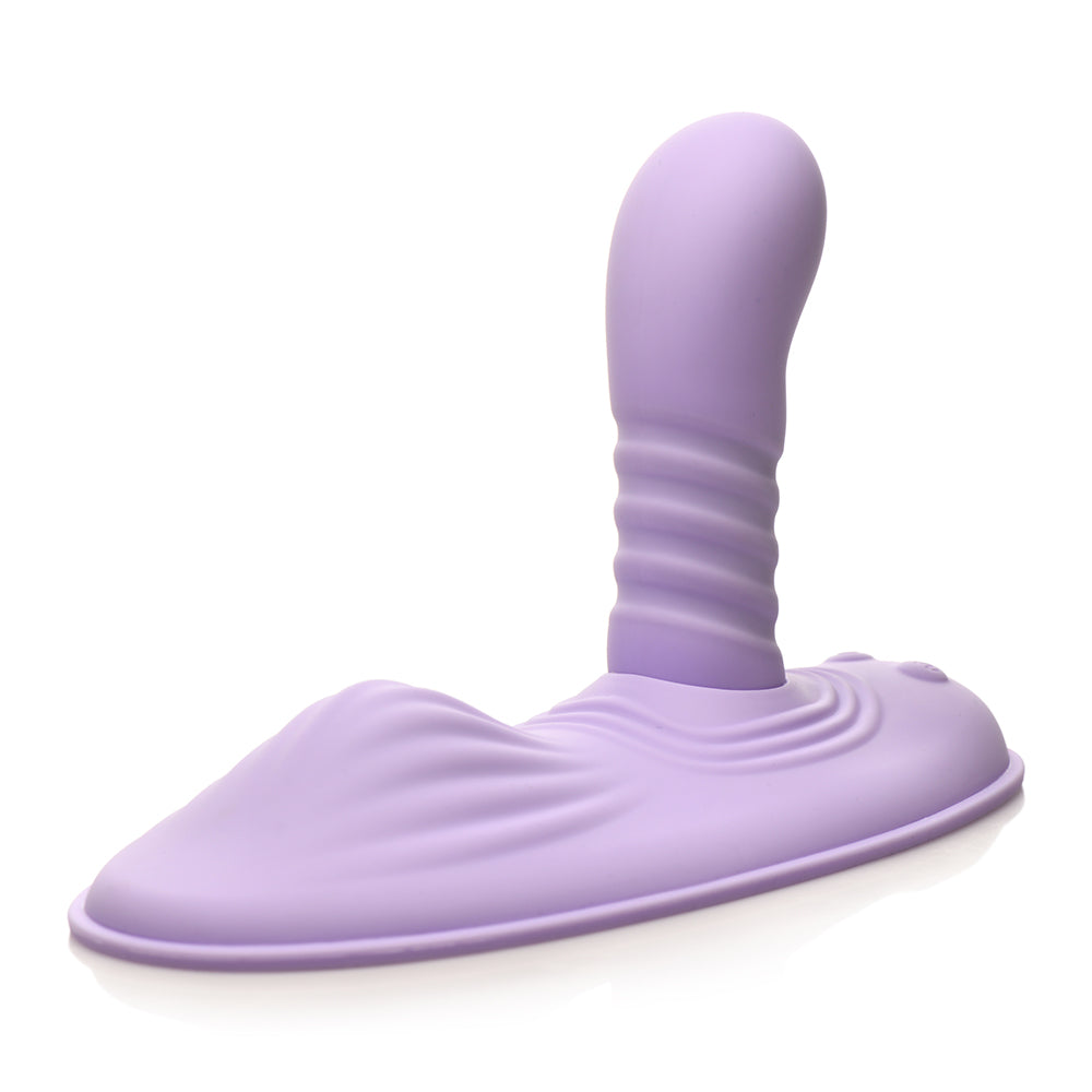 XR BRANDS - INMI THRUST 'N' GRIND THRUSTING & VIBRATING WITH REMOTE SILICONE GRINDER