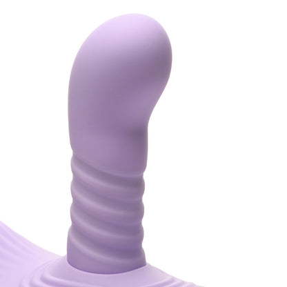 XR BRANDS - INMI THRUST 'N' GRIND THRUSTING & VIBRATING WITH REMOTE SILICONE GRINDER