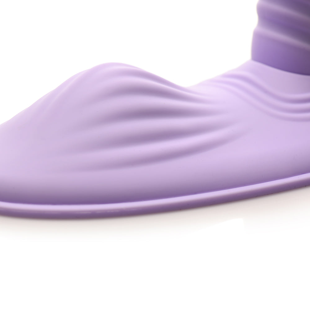 XR BRANDS - INMI THRUST 'N' GRIND THRUSTING & VIBRATING WITH REMOTE SILICONE GRINDER
