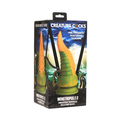 XR BRANDS - CREATURE COCKS MONSTROPUS 2.0 VIBRATING TENTACLE SILICONE DILDO