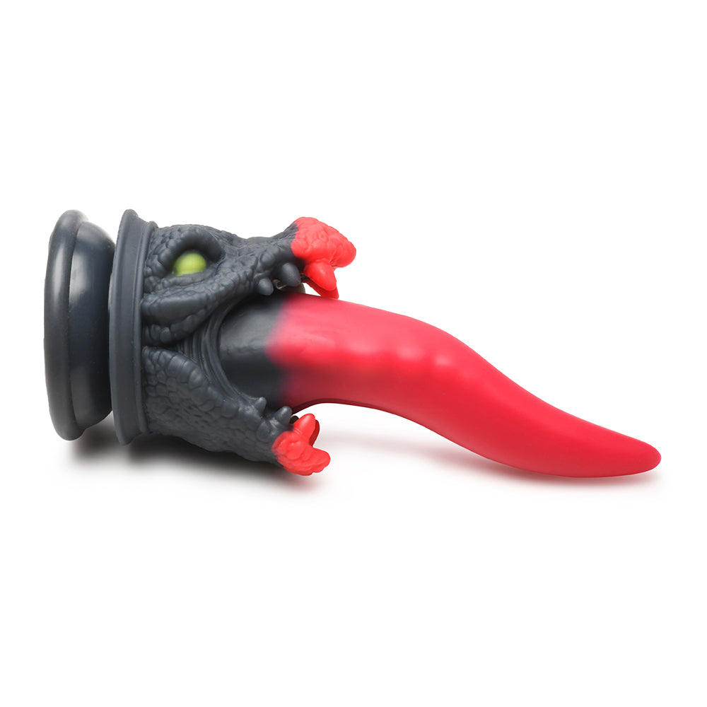 XR BRANDS - CREATURE COCKS DRAGON ROAR SILICONE DILDO