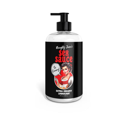 XR BRANDS - NAUGHTY JANE'S SEX SAUCE EXTRA CREAMY LUBRICANT 16 OZ.