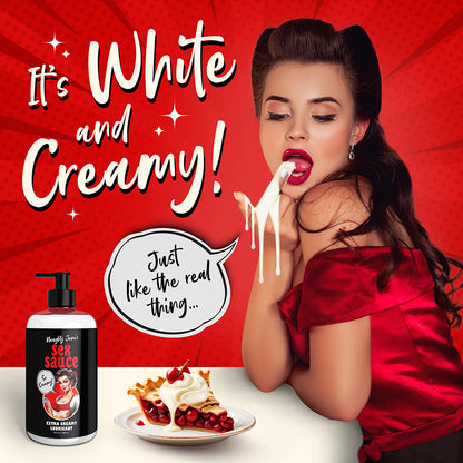XR BRANDS - NAUGHTY JANE'S SEX SAUCE EXTRA CREAMY LUBRICANT 16 OZ.