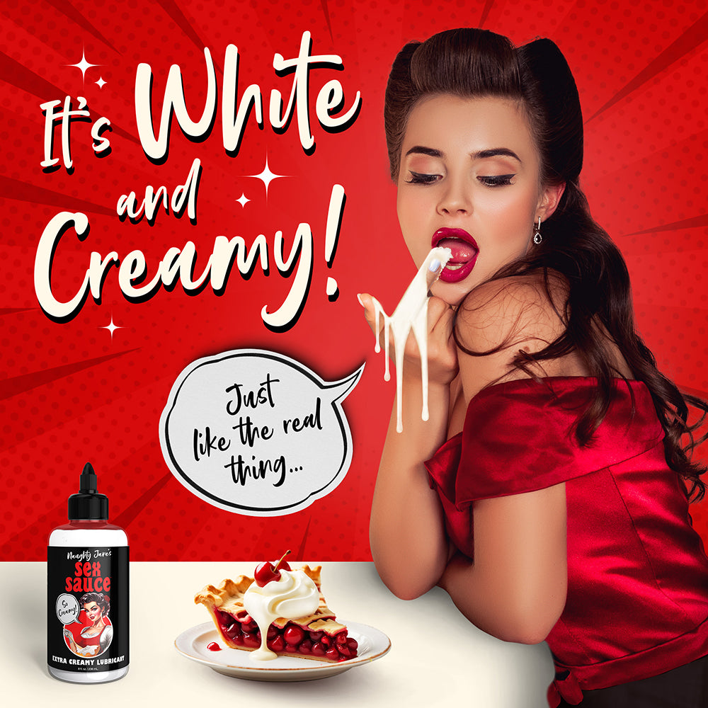 XR BRANDS - NAUGHTY JANE'S SEX SAUCE LUBRIFICANTE EXTRA CREMOSO 8 OZ.