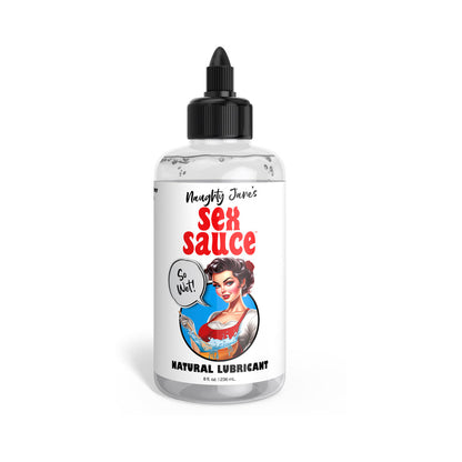 XR BRANDS - NAUGHTY JANE'S SEX SAUCE NATURAL LUBRICANT 8 OZ.