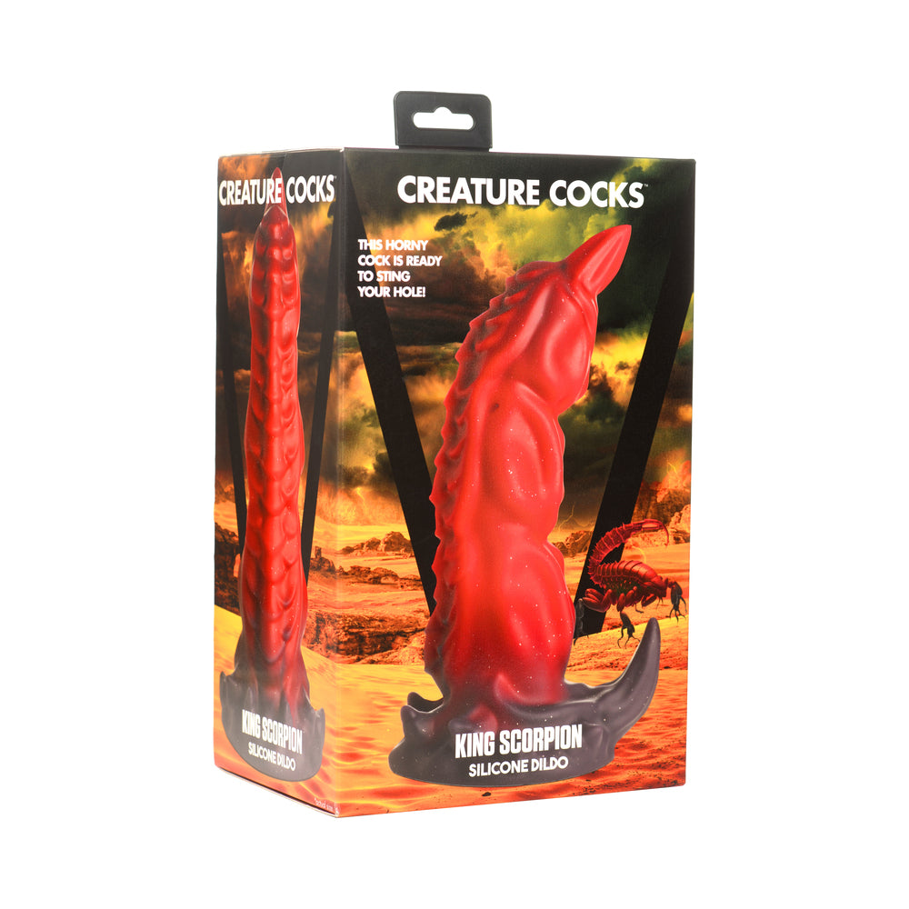XR BRANDS - CREATURE COCKS KING SCORPION SILICONE DILDO