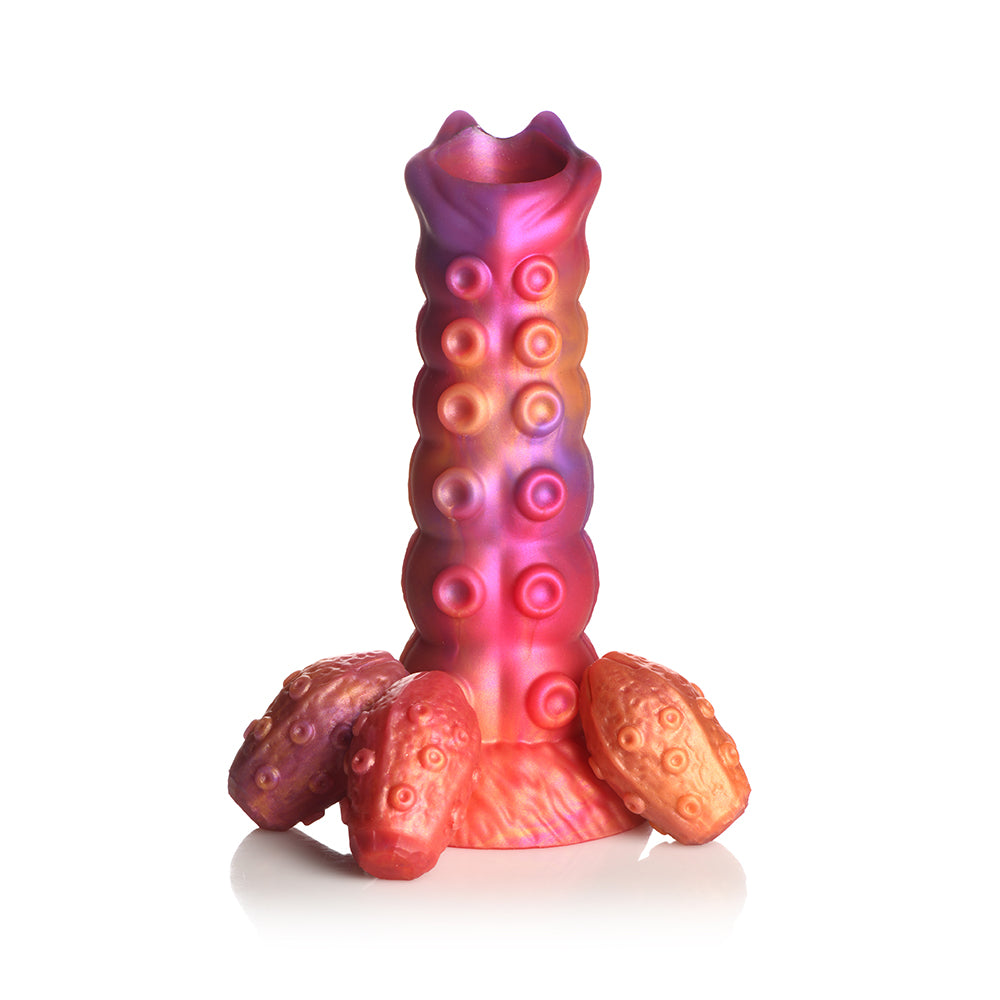 XR BRANDS - CREATURE COCKS NYMPHOID OVIPOSITOR SILICONE DILDO