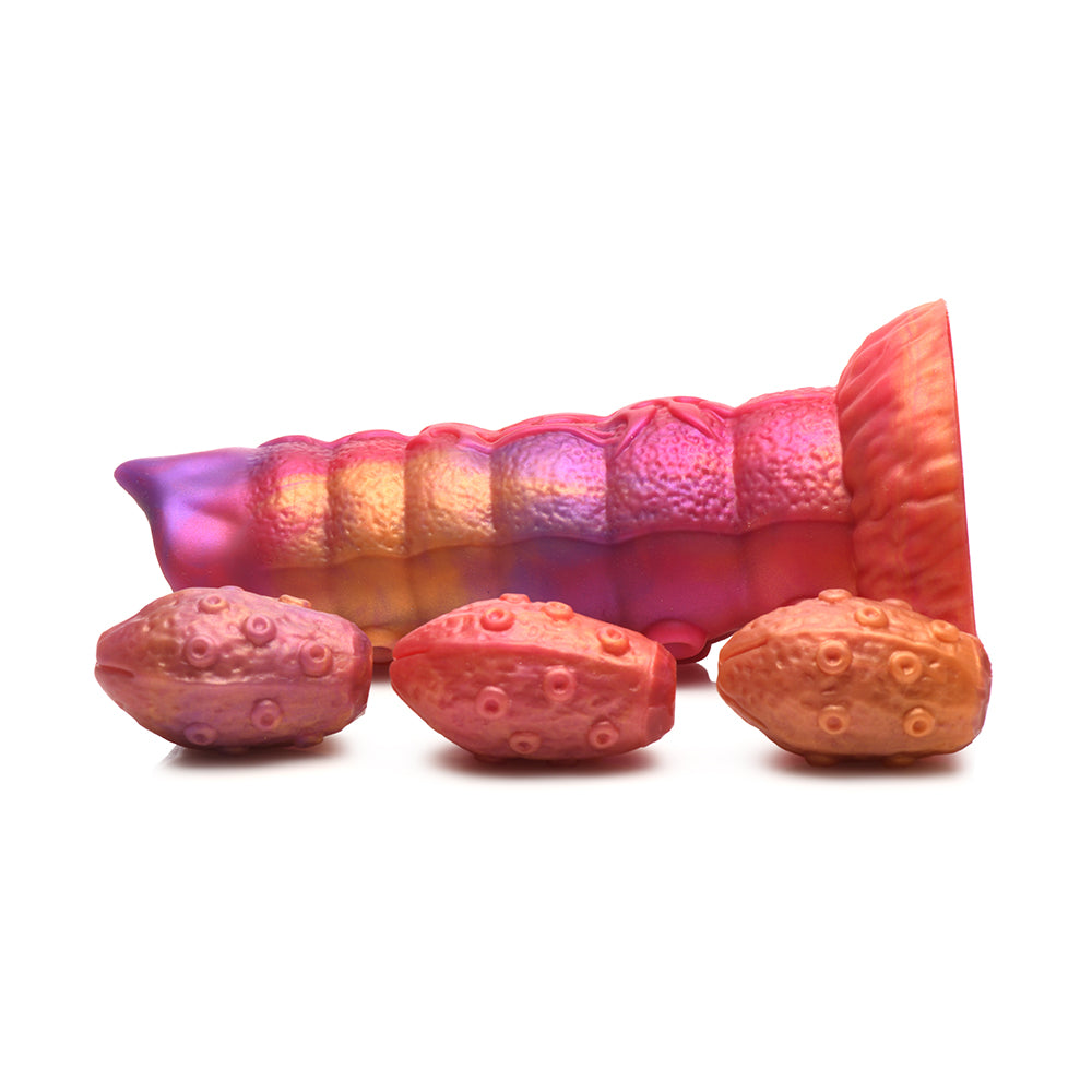 XR BRANDS - CREATURE COCKS NYMPHOID OVIPOSITOR SILICONE DILDO