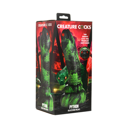 XR BRANDS - CREATURE COCKS PYTHON SILICONE DILDO