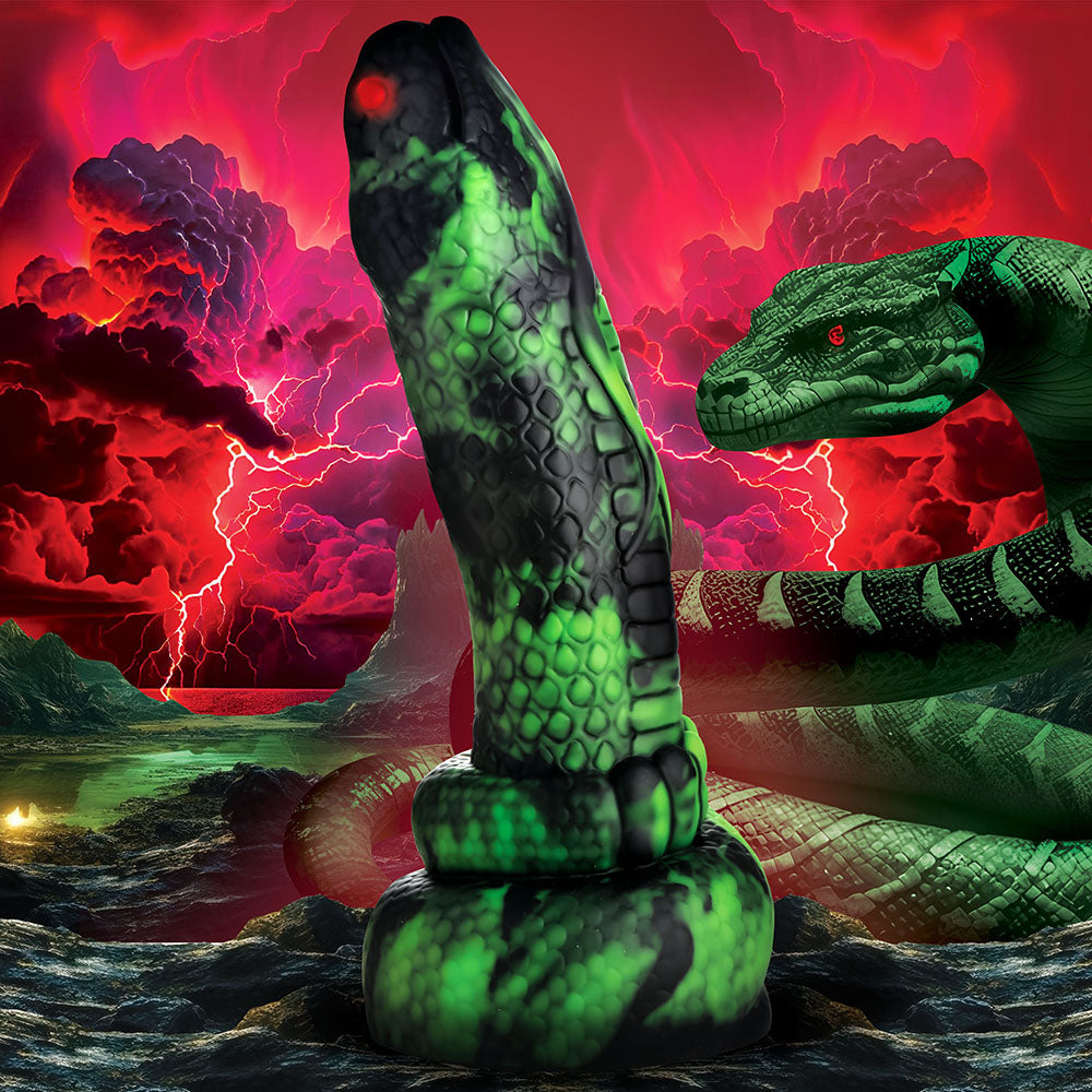 XR BRANDS - CREATURE COCKS PYTHON SILICONE DILDO