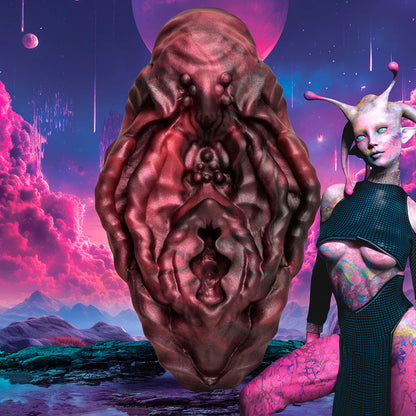 XR BRANDS - CREATURE COCKS XENO PUSSY VULVA SILICONE GRINDER