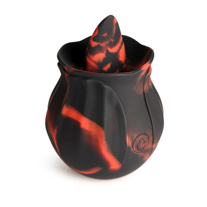 XR BRANDS - BLOOMGASM BLACK KISS RIMMING ROSE