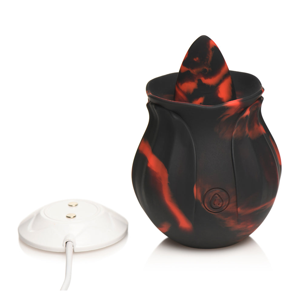 XR BRANDS - BLOOMGASM BLACK KISS RIMMING ROSE