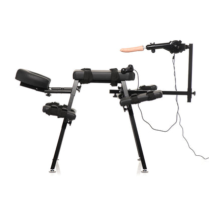 XR BRANDS - MASTER SERIES OBEDIENCE BENCH WITH SEX MACHINE (DROPSHIP ONLY)