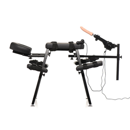 XR BRANDS - MASTER SERIES OBEDIENCE BENCH WITH SEX MACHINE (DROPSHIP ONLY)