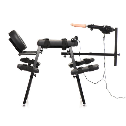 XR BRANDS - MASTER SERIES OBEDIENCE BENCH WITH SEX MACHINE (DROPSHIP ONLY)