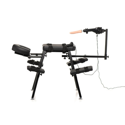 XR BRANDS - MASTER SERIES OBEDIENCE BENCH WITH SEX MACHINE (DROPSHIP ONLY)