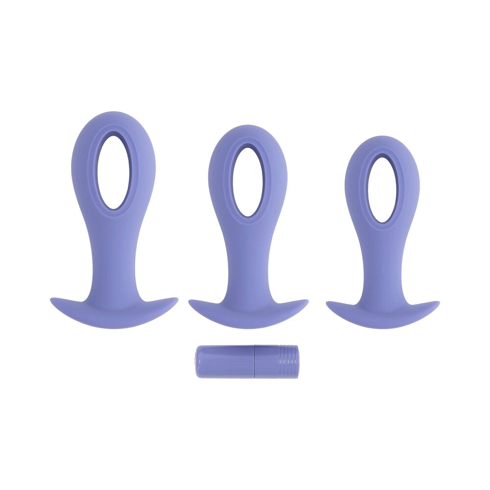 EVOLVED - HOLE PUNCH PLUG SET RECHARGEABLE PURPLE
