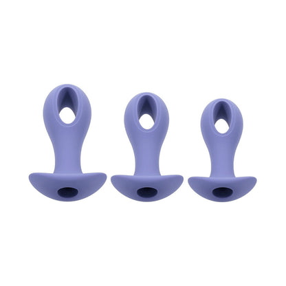 EVOLVED - HOLE PUNCH PLUG SET RECHARGEABLE PURPLE