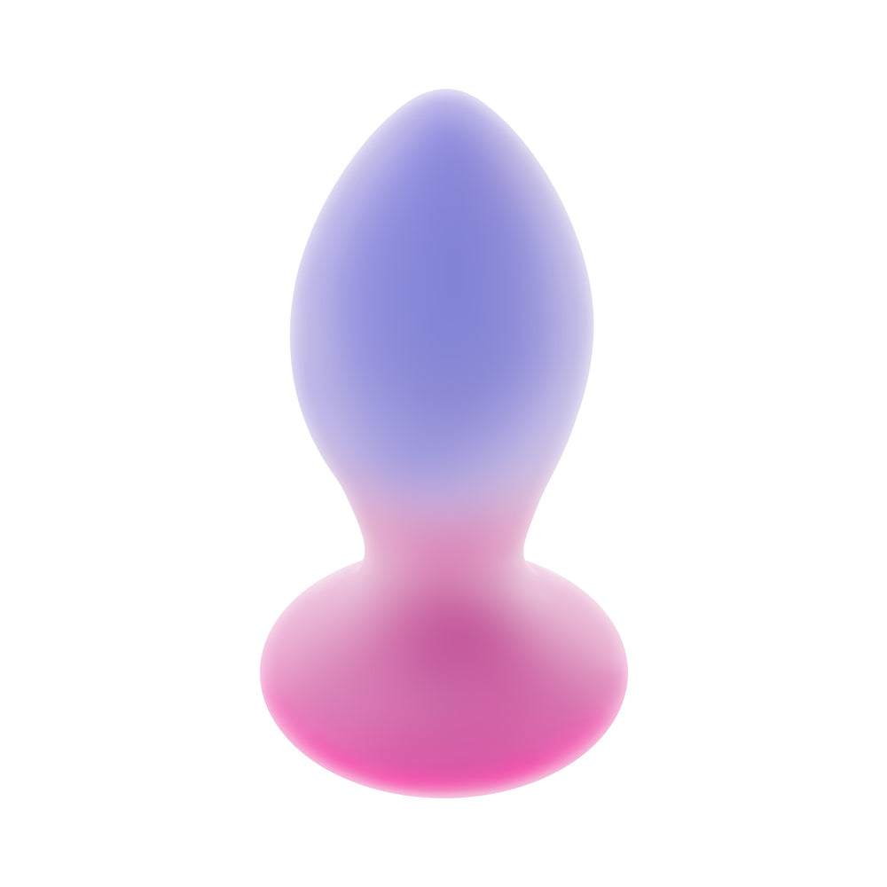 EVOLVED - PARADISE PLUG DUAL LAYER RECHARGEABLE VIBRATING ANAL PLUG WITH REMOTE SILICONE