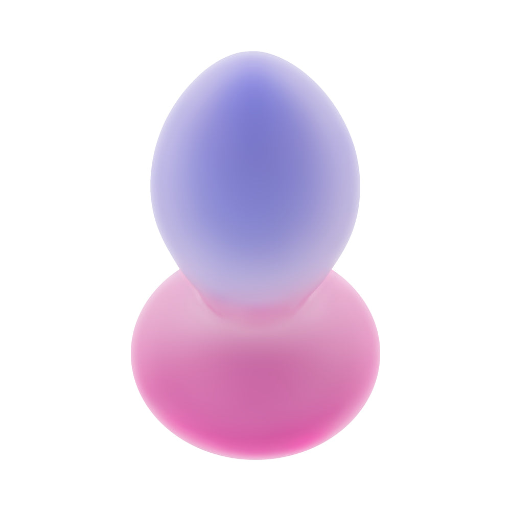 EVOLVED - PARADISE PLUG DUAL LAYER RECHARGEABLE VIBRATING ANAL PLUG WITH REMOTE SILICONE
