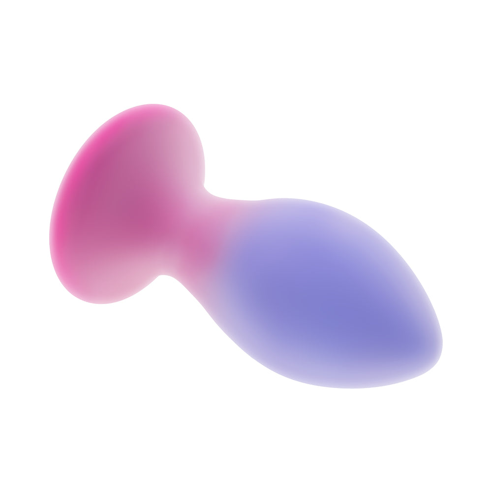 EVOLVED - PARADISE PLUG DUAL LAYER RECHARGEABLE VIBRATING ANAL PLUG WITH REMOTE SILICONE