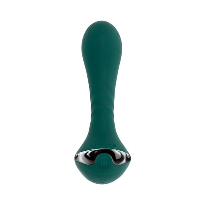 GENDER X - YOU GOTTA STICK IT RECHARGEABLE VIBRATING ANAL PLUG SILICONE TEAL