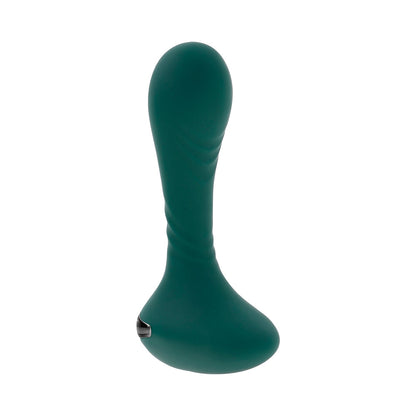 GENDER X - YOU GOTTA STICK IT RECHARGEABLE VIBRATING ANAL PLUG SILICONE TEAL