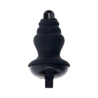 GENDER X - COBERTURA VIBRATÓRIA RECARREGÁVEL ECHO EM SILICONE PRETO