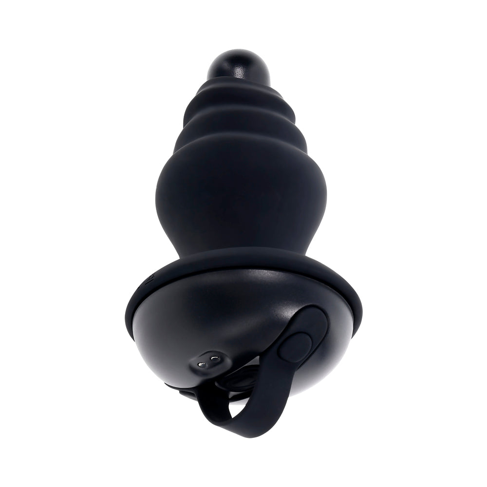 GENDER X - COBERTURA VIBRATÓRIA RECARREGÁVEL ECHO EM SILICONE PRETO
