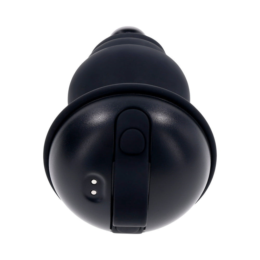 GENDER X - COBERTURA VIBRATÓRIA RECARREGÁVEL ECHO EM SILICONE PRETO