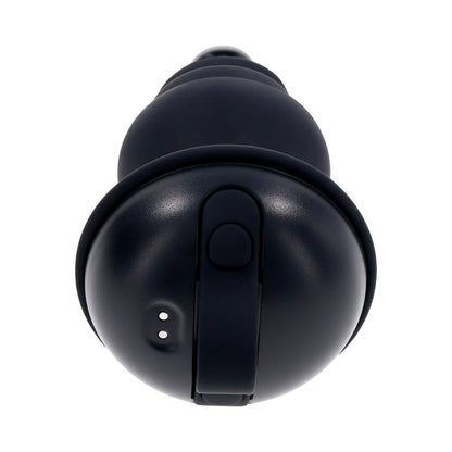 GENDER X - COBERTURA VIBRATÓRIA RECARREGÁVEL ECHO EM SILICONE PRETO