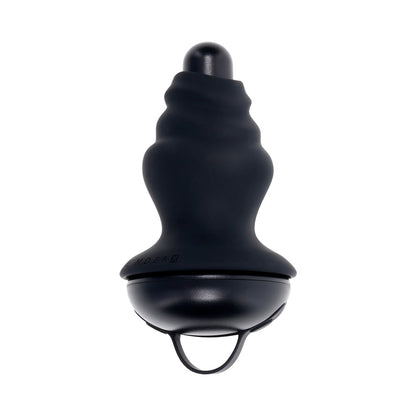 GENDER X - COBERTURA VIBRATÓRIA RECARREGÁVEL ECHO EM SILICONE PRETO